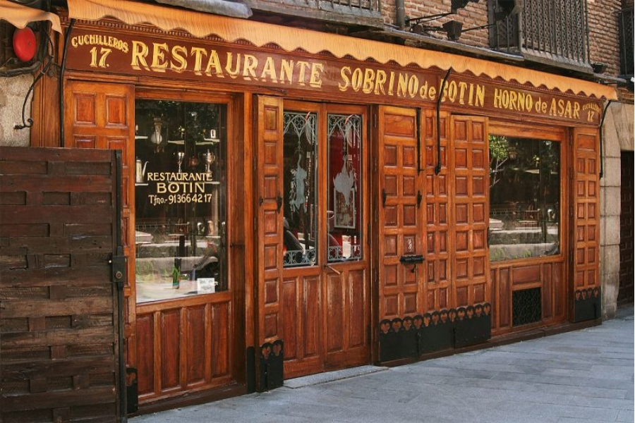 Restaurantes centenarios en Madrid
